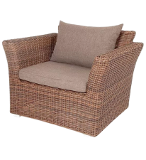 Кресло плетеное для уличных кафе и ресторанов